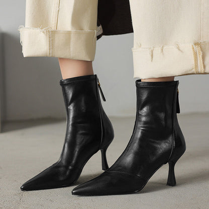 Trini | Botas de piel auténtica
