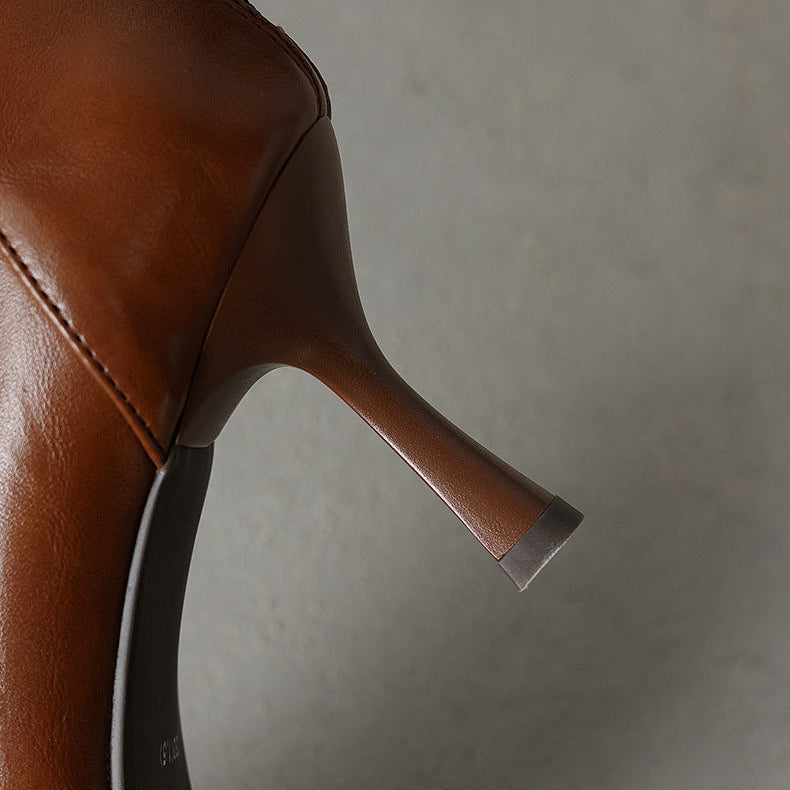 Trini | Botas de piel auténtica