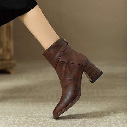 Jacinta | Botines elegantes de piel