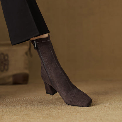 Mireia | Botas de piel auténtica