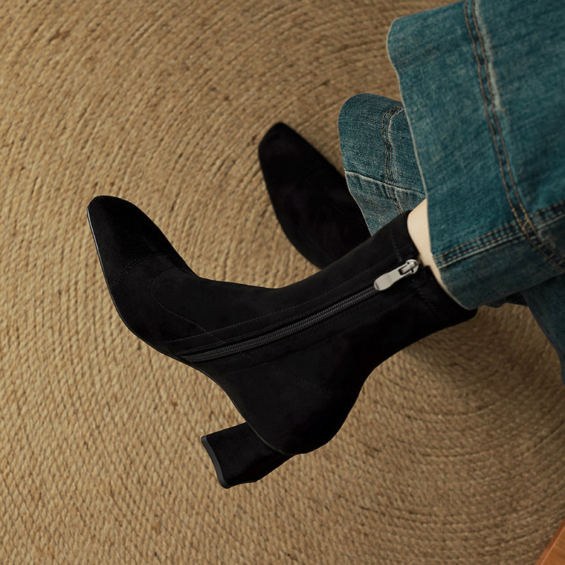 Mireia | Botas de piel auténtica