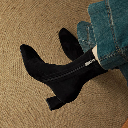 Mireia | Botas de piel auténtica