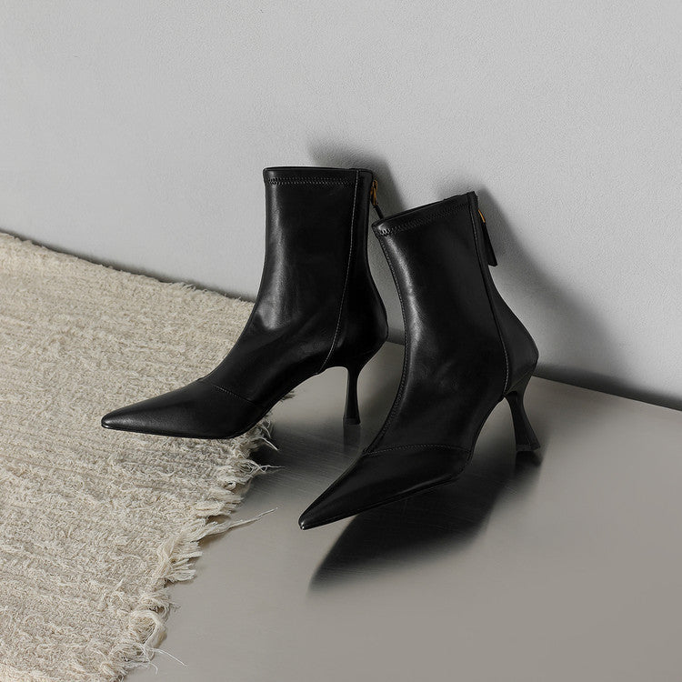 Trini | Botas de piel auténtica