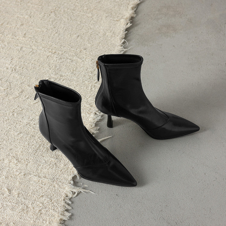 Trini | Botas de piel auténtica