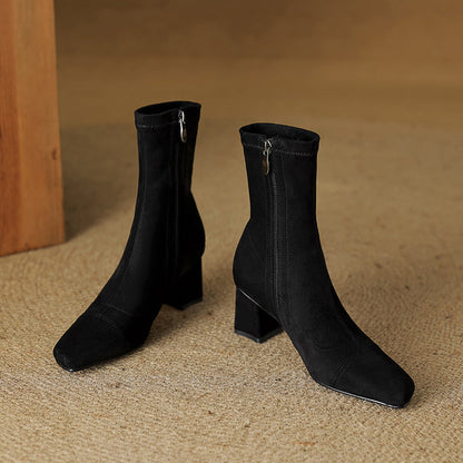 Mireia | Botas de piel auténtica