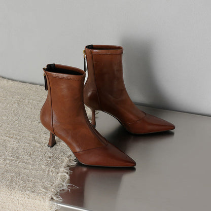 Trini | Botas de piel auténtica