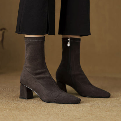 Mireia | Botas de piel auténtica