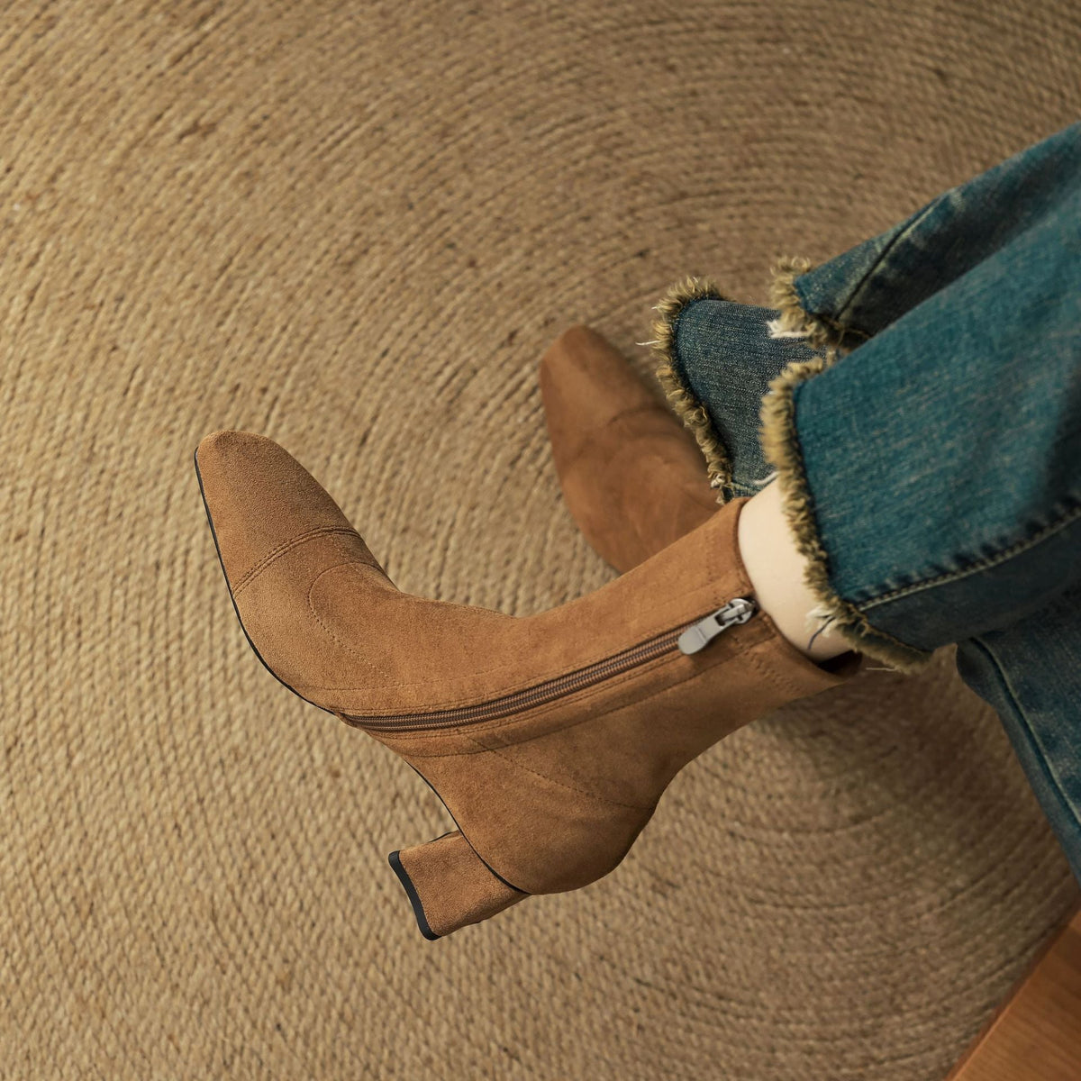 Mireia | Botas de piel auténtica
