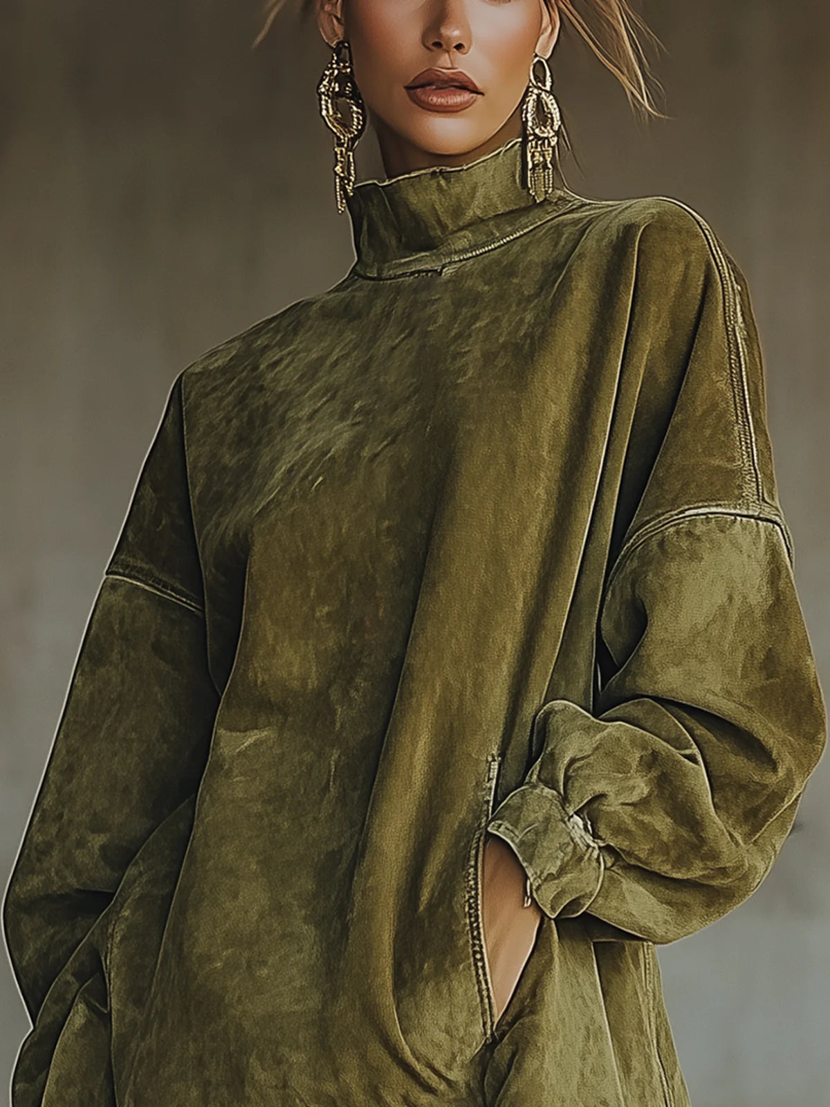 Sandra | Vestido de otoño boho