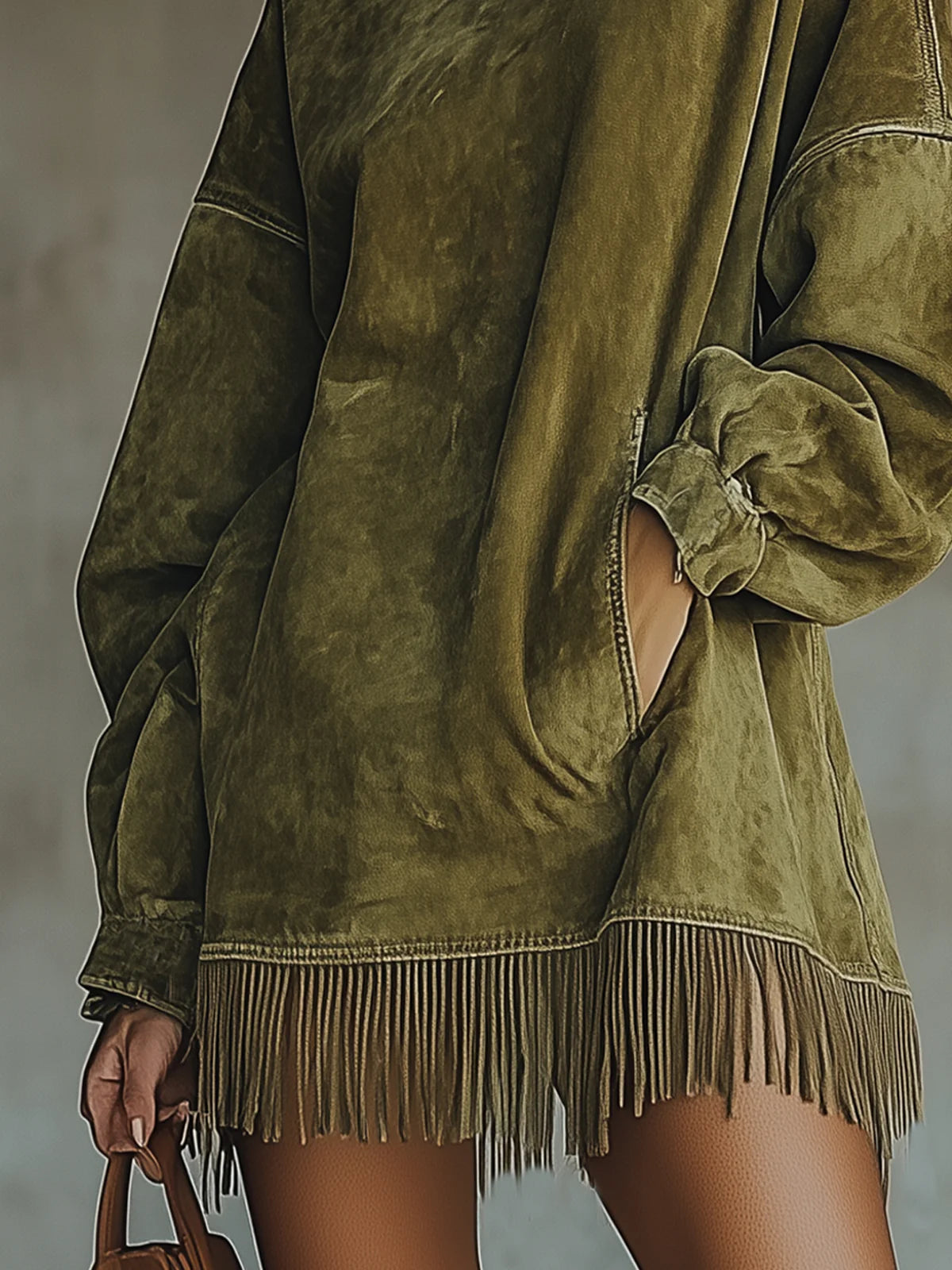 Sandra | Vestido de otoño boho