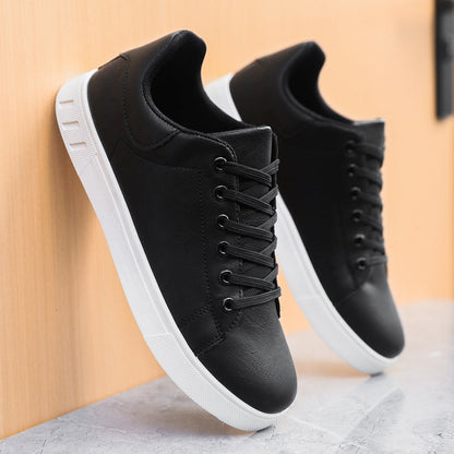 Nicolás | Zapatillas retro de piel sintética