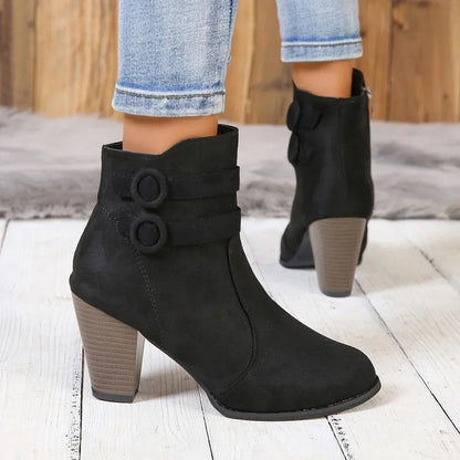 Nekane | Botines de ante con doble banda