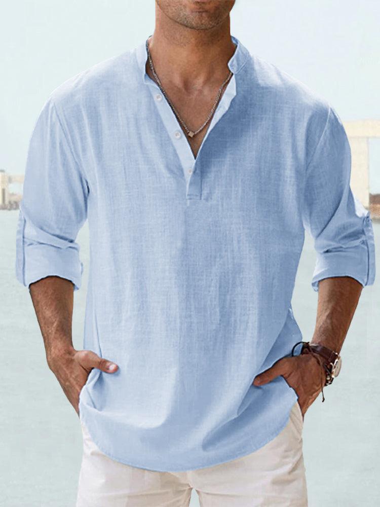 Vicente | Camisa transpirable de lino