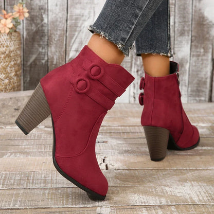 Nekane | Botines de ante con doble banda
