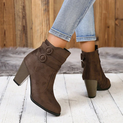 Nekane | Botines de ante con doble banda