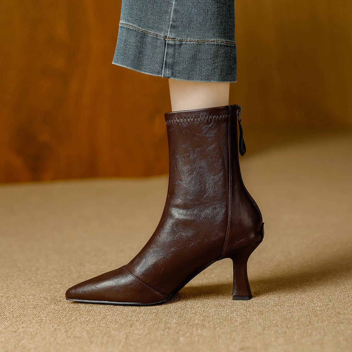 Ruth | Botas de piel de alta calidad