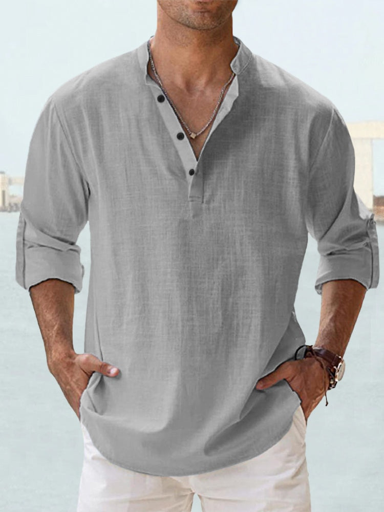 Vicente | Camisa transpirable de lino