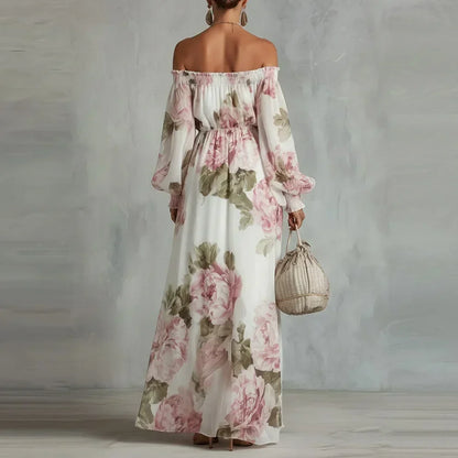 Pivoine Vestido Maxi Floral