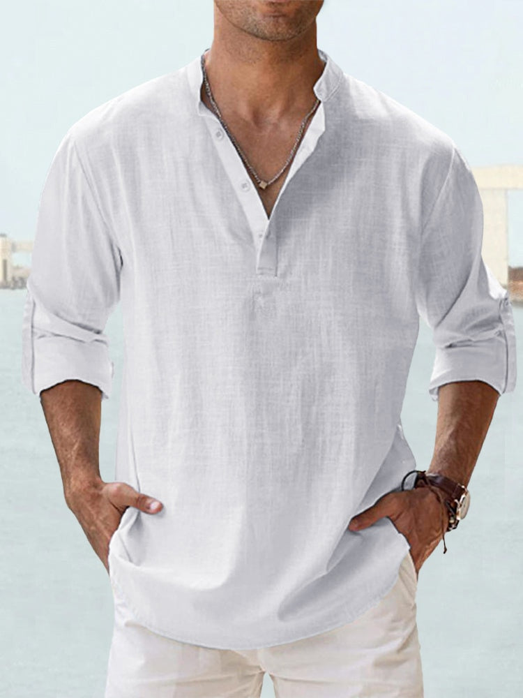 Vicente | Camisa transpirable de lino