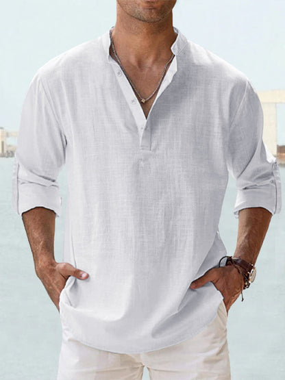 Vicente | Camisa transpirable de lino