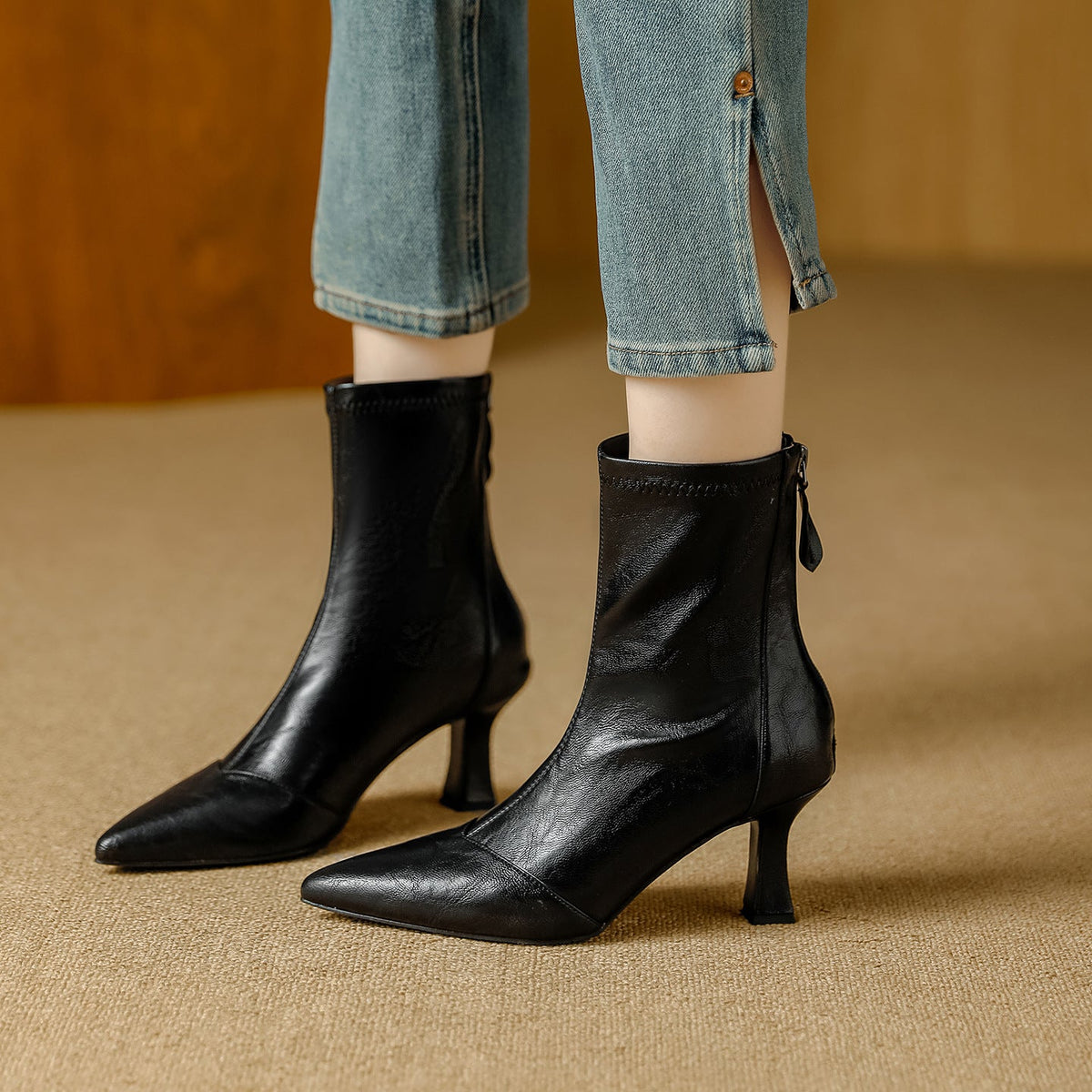 Ruth | Botas de piel de alta calidad