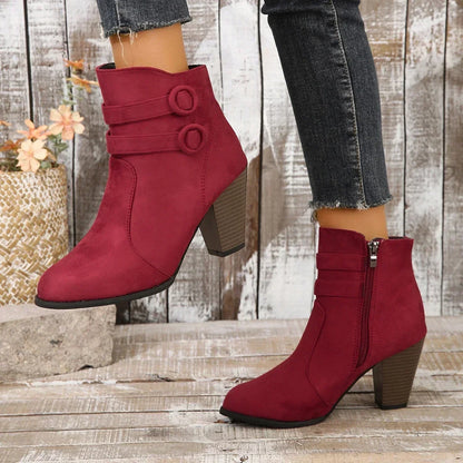 Nekane | Botines de ante con doble banda