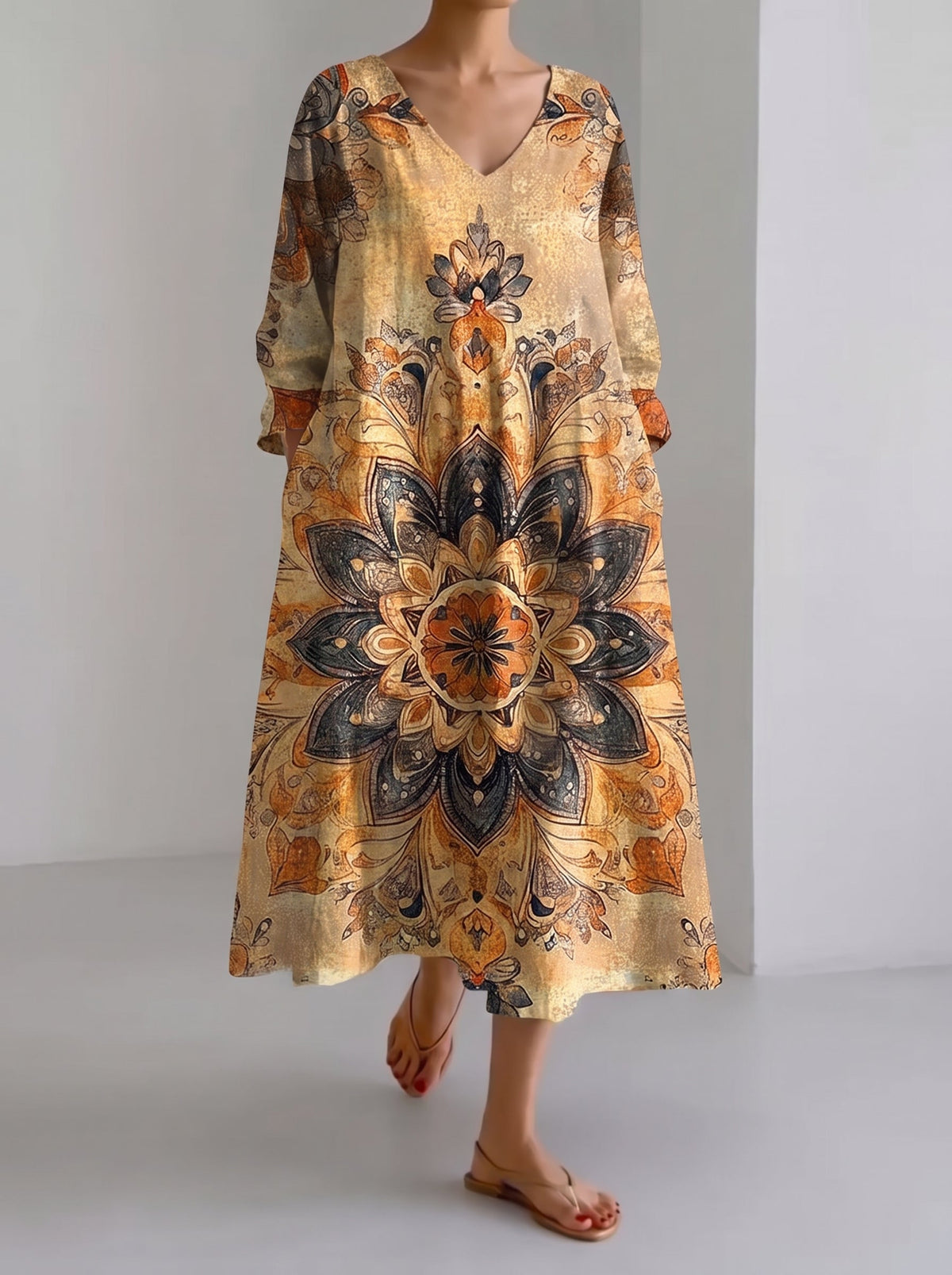Remedios | Vestido de Diario de Corte Holgado