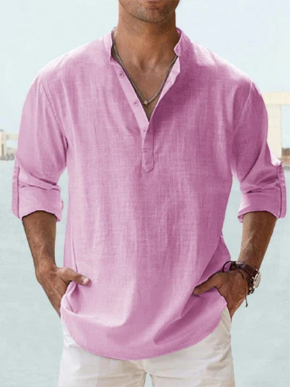 Vicente | Camisa transpirable de lino