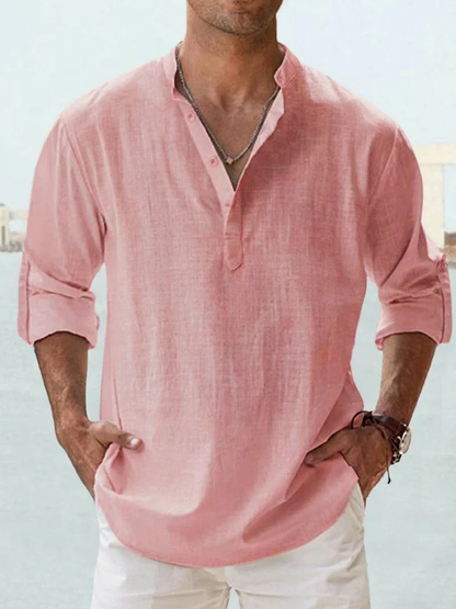 Vicente | Camisa transpirable de lino