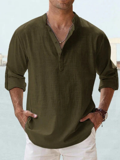 Vicente | Camisa transpirable de lino
