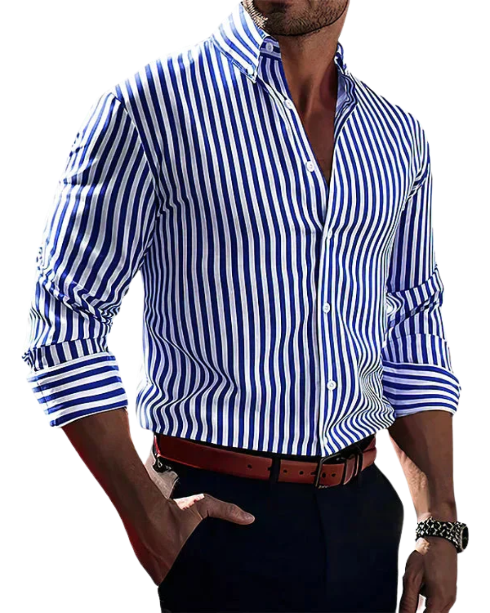 Eduardo | Camisa elegante de rayas