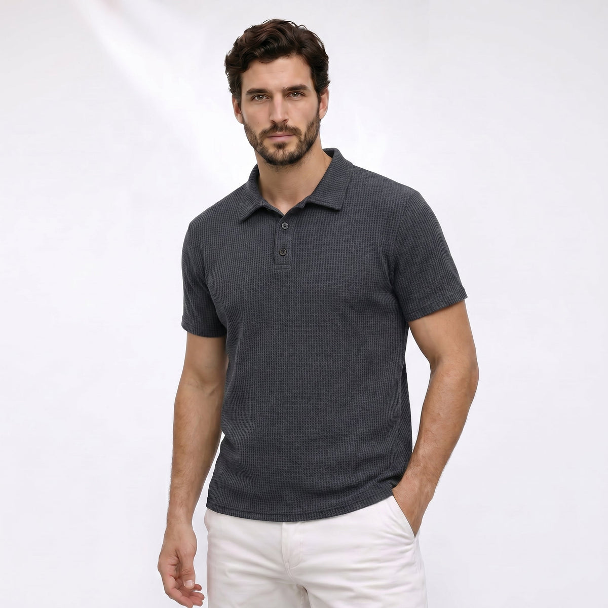 Raúl | Polo de punto cómodo