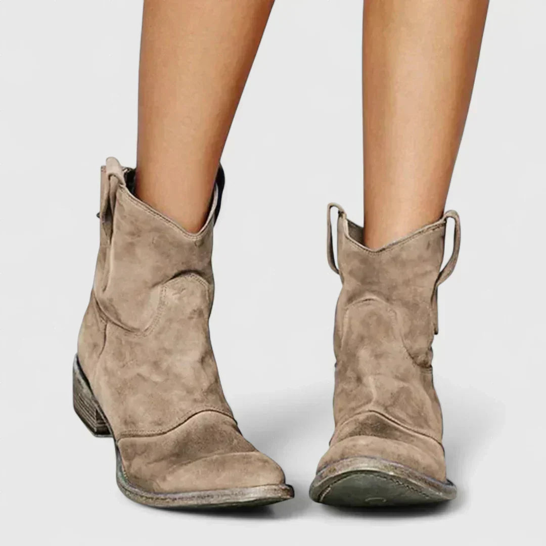 Azahara | Botines estilo cowboy de inspiración retro