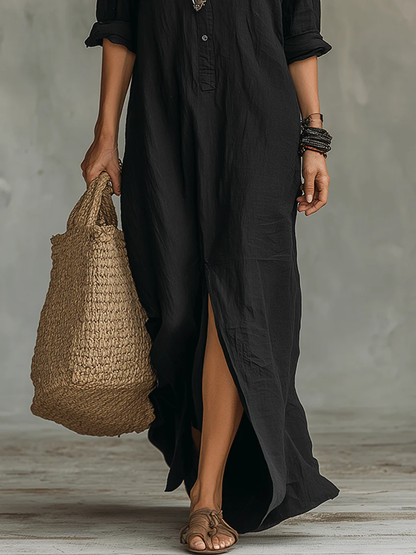 Camila | Vestido maxi fluido para el día a día