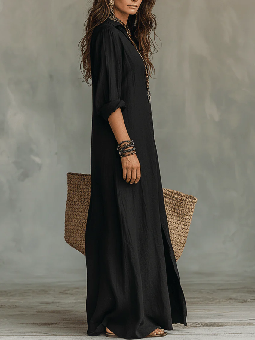 Camila | Vestido maxi fluido para el día a día