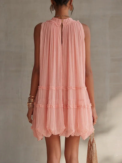 Magdalena Mini Chiffon a Rayas