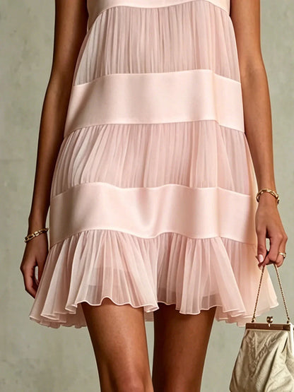 Estrella Mini Chiffon Plisado
