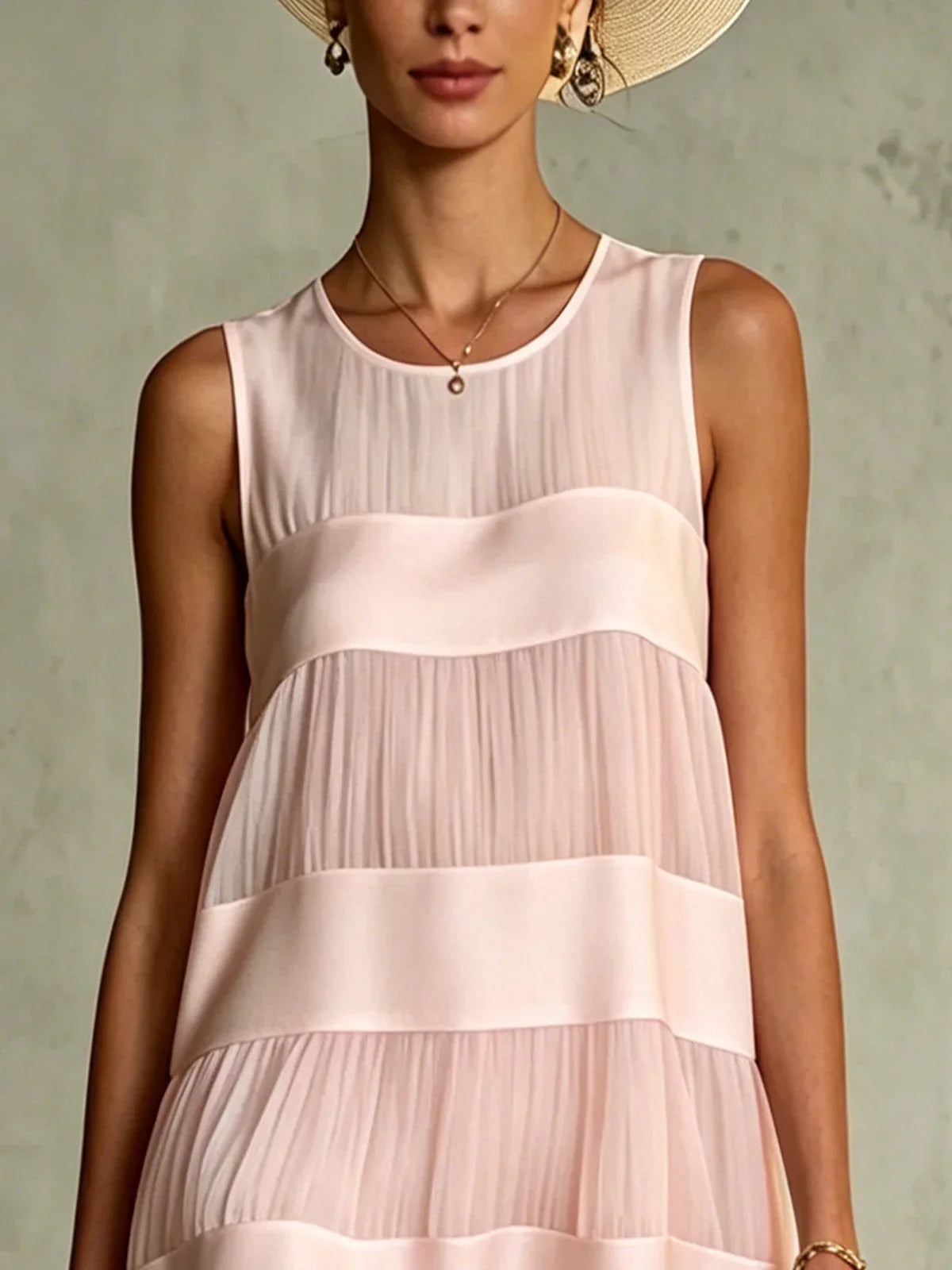 Estrella Mini Chiffon Plisado
