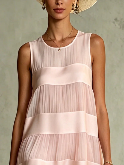 Estrella Mini Chiffon Plisado
