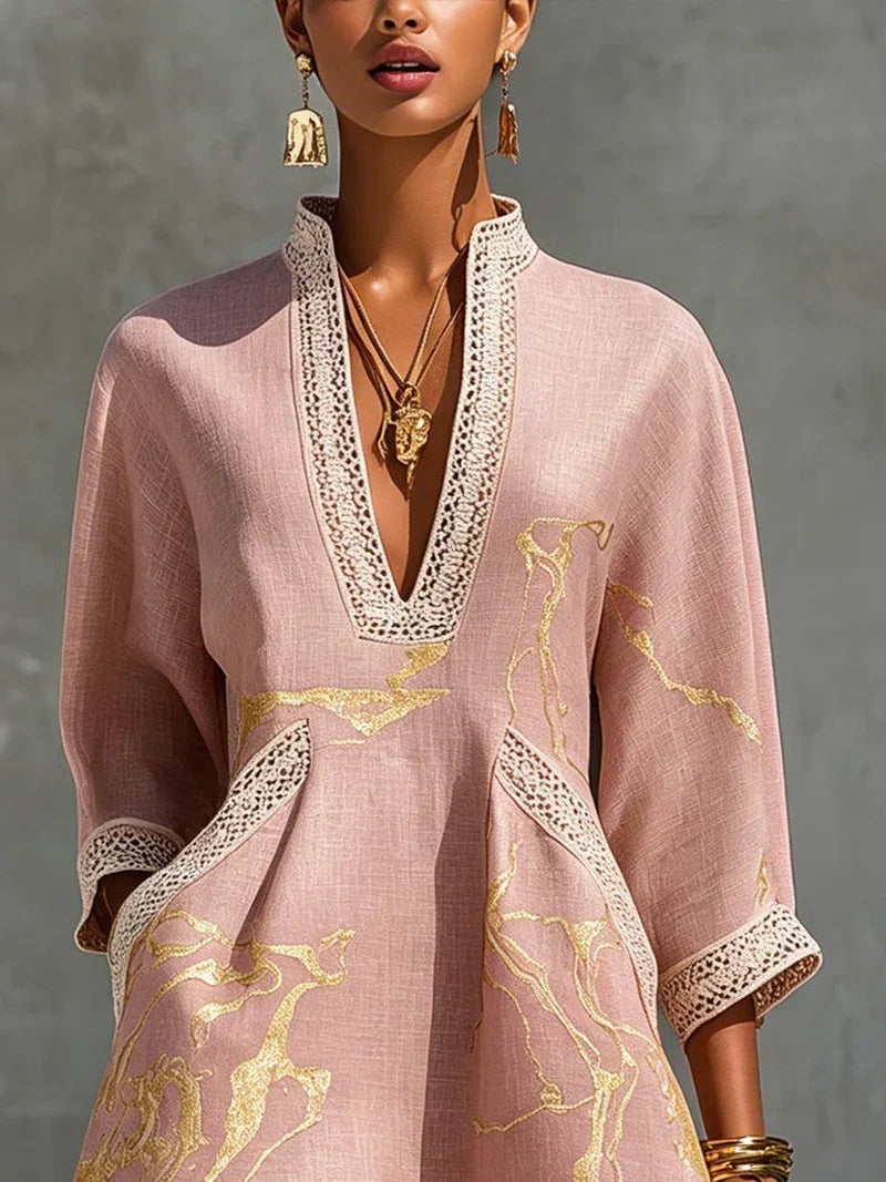 Calista Mini Encaje Rosa