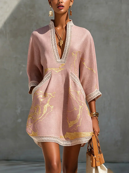 Calista Mini Encaje Rosa
