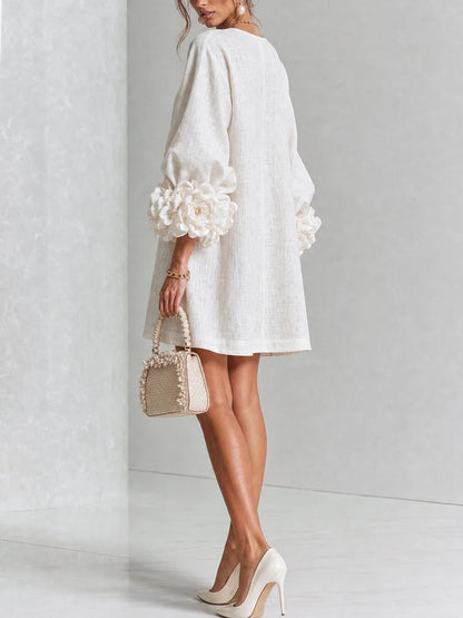 Elvira Mini Floral con Botones