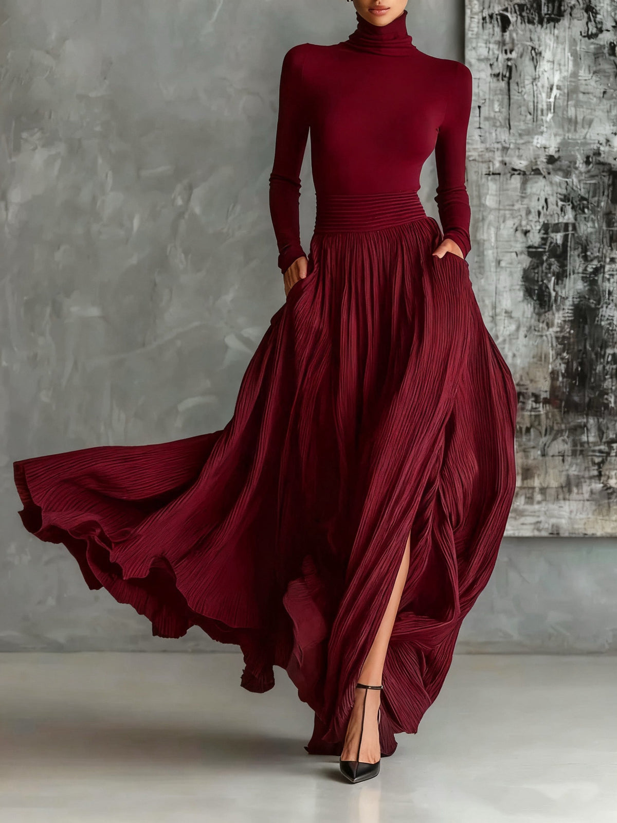 Rosa | Conjunto negro real