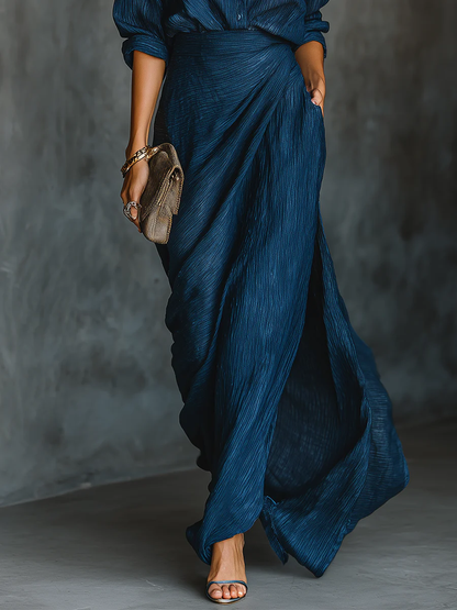 Julia | Conjunto azul imperial