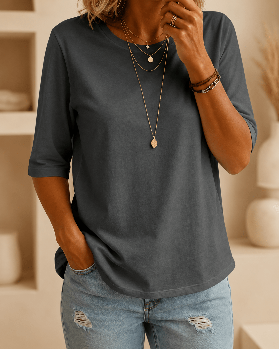 Sorella | Camiseta básica cómoda