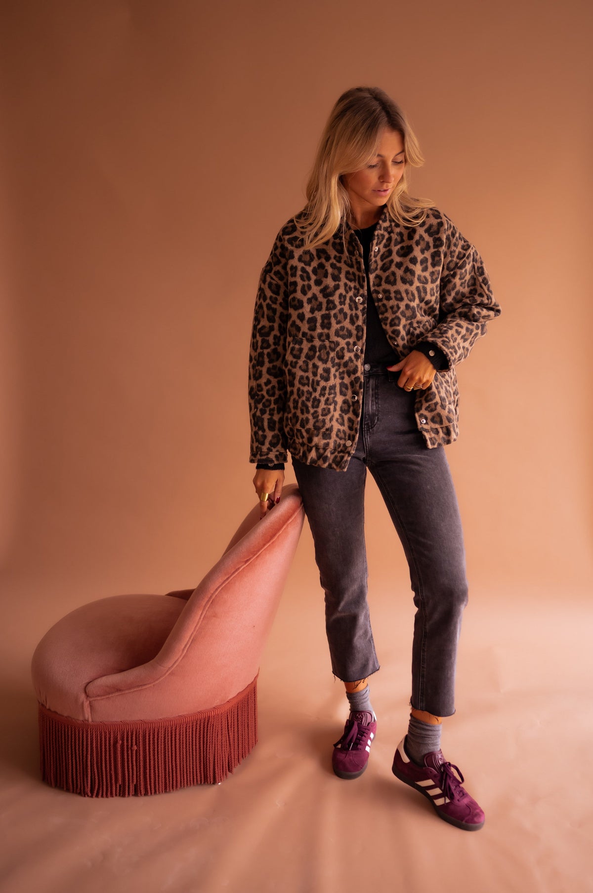 Donatella | Bomber de Leopardo