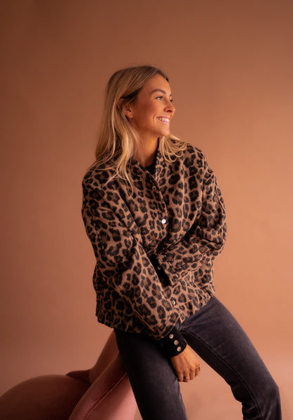 Donatella | Bomber de Leopardo