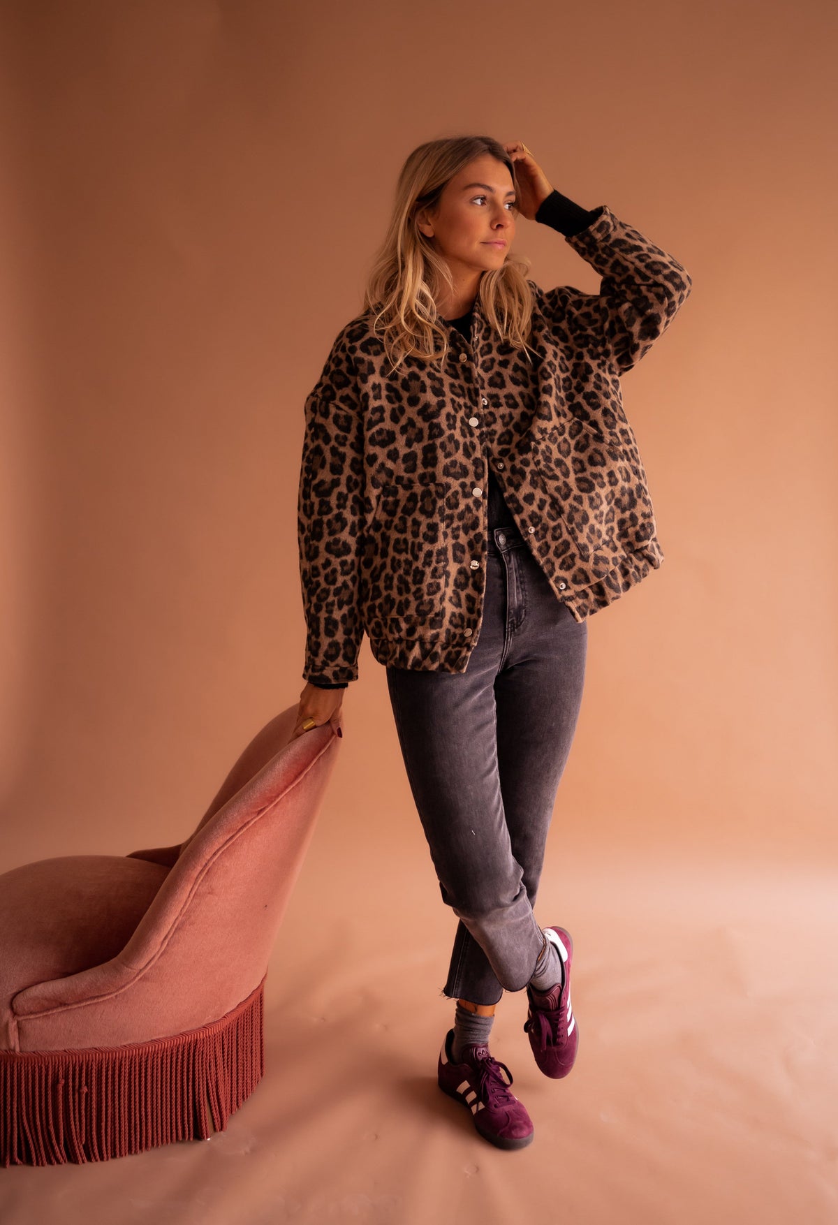Donatella | Bomber de Leopardo