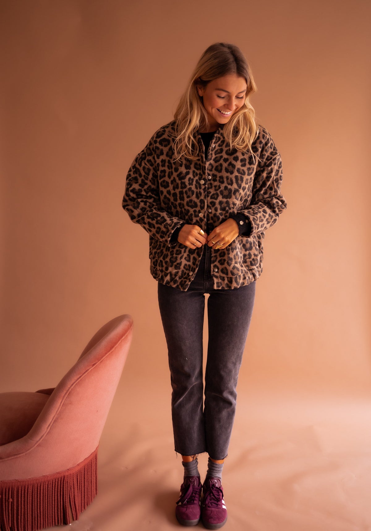 Donatella | Bomber de Leopardo