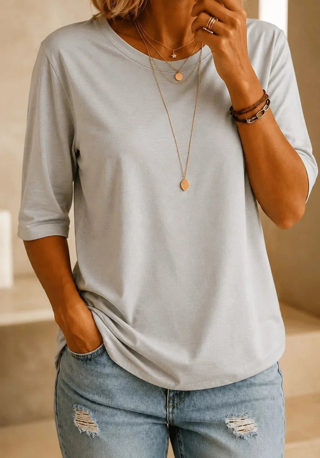 Elena | Camiseta básica cómoda